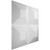 Foster Endurawall Decorative 3D Wall Panel 20 in x 20 in  - White