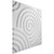 Spiral Endurawall Decorative 3D Wall Panel 20 in x 20 in - White