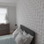 Tristan Endurawall Decorative 3D Wall Panel 20 in x 20 in - Installed in Bedroom
