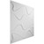 Versailles Endurawall Decorative 3D Wall Panel 20 in x 20 in - White