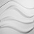 Wave Endurawall Decorative 3D Wall Panel 20 in x 20 in - White