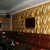 Wave Endurawall Decorative 3D Wall Panel 20 in x 20 in - Installed in Resturant