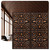 Wrought Iron - Faux Tin Ceiling Tile - Glue up - 24 in x 24 in - #205 - Antique Copper