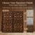 Wrought Iron - Faux Tin Ceiling Tile - Glue up - 24 in x 24 in - #205 - Antique Copper - Dimension - Featured - Image