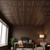 La Scala - Faux Tin Ceiling Tile - #223 -  Antique Copper - Installed