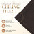 La Scala - Faux Tin Ceiling Tile - #223 - Black - Featured Image