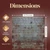 Faux Tin Ceiling Tile #261 - 24" x 24" - Old Tin Roof - Dimension