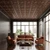 Rhine - Valley - Faux - Tin - Coffered - Drop - Ceiling - Tiles - 24 - in - x - 24 - in - Antique - Copper - Intalled