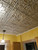 Milan - Faux Tin Ceiling Tile - 24 x 24 - #DCT 10 - Old Black White  - Installed