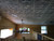 Milan - Faux Tin Ceiling Tile - 24 x 24 - #DCT 10 - Old Black White  - Installed