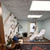 Milan - Faux Tin Ceiling Tile - 24 in x 24 in - #DCT 10 - Old Black White - Installed in Hospital
