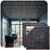 Milan - Faux Tin Ceiling Tile - 24 x 24 - #DCT 10 -  Graphite Gold - 25 Pack