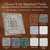 Elizabethan Shield - Faux Tin Ceiling Tile - 24 in x 24 in - #DCT 04 - Antique -  White - Featured - Image