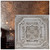 Elizabethan Shield - Faux Tin Ceiling Tile - 24 in x 24 in - #DCT 04 - Antique White - Featured - Image