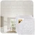 Elizabethan Shield - Faux Tin Ceiling Tile - 24 in x 24 in - #DCT 04 - Antique - Taupe 