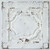 Iron Twist - Faux Tin Ceiling Tile - 24 in x 24 in - #DCT65 - Distress Crack White Black
