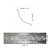 Greek Key - Powder Coated Tin Cornice - 3.3 in. Wide 48 in. Long - #811 - Measurement