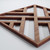 Killeen Decorative Fretwork Wood Wall Panels - Walnut - Closer View