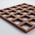 Manchester Decorative Fretwork Wood Wall Panels - Walnut - Closer View