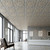 Faux Tin Ceiling Tile - 24"x24" - #DCT 30 - Aged White Gold - Installed