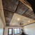 Helena - Faux Tin Ceiling Tile - 24 in x 24 in - #337 - Installed