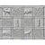 Gwen's Cabin - Tin Plated Steel - Wall and Backsplash Tile - 21 in x 16 in - #612 - (Pack of 6 and 12) - Steel (Unfinished)
