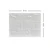 Gwen's Cabin - Tin Plated Steel - Wall and Backsplash Tile - 21 in x 16 in - #612 - (Pack of 6 and 12) - White - Measurement Image
