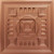 Faux Tin Ceiling Tile - Glue up - 24 in x 24 in - #328 - Copper