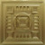 Faux Tin Ceiling Tile - Glue up - 24 in x 24 in - #328 - Brass