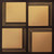Faux Tin Ceiling Tile - Glue up -  24 in x 24 in - #330 - Antique Gold