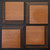 Faux Tin Ceiling Tile - Glue up -  24 in x 24 in - #330 - Antique Teakwood