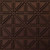 Cross Rivet - Faux Tin Ceiling Tile - Glue up  - 24 in x 24 in - #513 - Mocha
