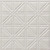 Cross Rivet - Faux Tin Ceiling Tile - Glue up  - 24 in x 24 in - #513 - White Pearl