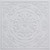 Frost Bloom - Faux Tin Ceiling Tile- #338 - 24" x 24" -  White Matte
