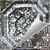 Octo - Hand Painted - Tin Ceiling Tile - #527 - 24"x24" - Onyx