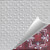Salem - Hand Painted - Tin Ceiling Tile - #240 - Burnt Crimson
