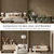 Medium Slats Polystyrene Wood Slat Walls 94.5 in x 9.45 in - Ash - Featured Image