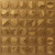 Faux Tin Ceiling Tile - Glue up - 24 in x 24 in - #353 - Gold