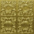 Faux Tin Ceiling Tile - Glue up - 24 in x 24 in - #333 - Brass