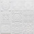 Faux Tin Ceiling Tile - Glue up - 24 in x 24 in - #347 - White Matte