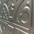 Camelot - MirroFlex Faux Tin Glue Up Wainscoting Panels - 4x8 -  Argent Silver Close Up Image