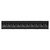 Puffed Archways - Tin Cornices - 4.3 in. Wide 4 ft. Long - #802 - (Pack of 6 and 12) / 24 - 48 ln.ft.  - Black