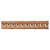 Puffed Archways - Tin Cornices - 4.3 in. Wide 4 ft. Long - #802 - (Pack of 6 and 12) / 24 - 48 ln.ft.  - Lincoln Copper