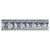 Moonlit Seashore - Tin Cornices - 4.3 in. Wide 4 ft. Long - #705 - (Pack of 6 and 12) / 24 - 48 ln.ft.  - Lacquered Steel