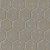 Hex Tile MirroFlex 4x8 Glue Up PVC 3D Wall Panels - Vintage Metal