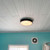 Foam Wood Ceiling Planks 39 in x 6 in Washed Oak - Packs - Installed