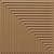 Bias Ridge - Peel and Stick - Faux Tin Wall Panels - 12 in x 12 in - #9003 - (Pack of 20) / 20 sqft - Brown Candy