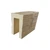 Heritage Faux Wood Ceiling Beams 3-Sided Sample - 8 in x 3 1/2 in x 5 1/2 in - Reclaimed Axed Cut + Natural White Oak

