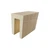 Heritage Faux Wood Ceiling Beams 3-Sided Sample - 8 in x 3 1/2 in x 5 1/2 in - Resawn Rip + Primed

