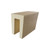 Heritage Faux Wood Ceiling Beams 3-Sided Sample - 8 in x 3 1/2 in x 5 1/2 in - Rustic Sawn + Natural White Oak
